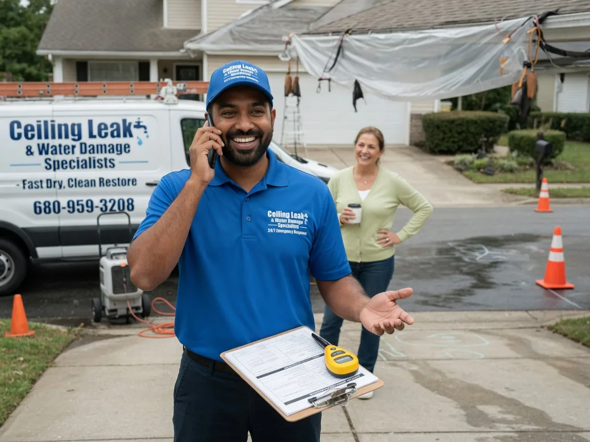Ceiling Leak Cleanup White Rock, NM FAQs